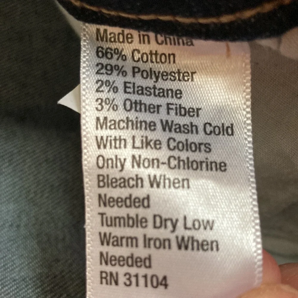 Crown & Ivy Crop Ankle Stretch Denim Jeans Size 16 :FINAL MARKDOWN: - Picture 15 of 16